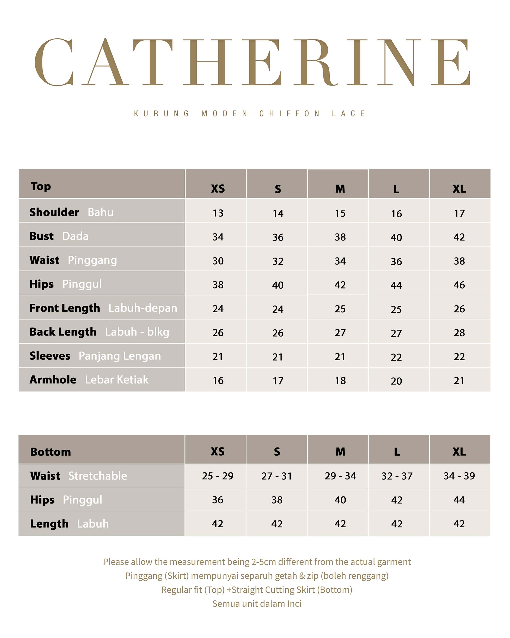 Catherine - Faded Peach