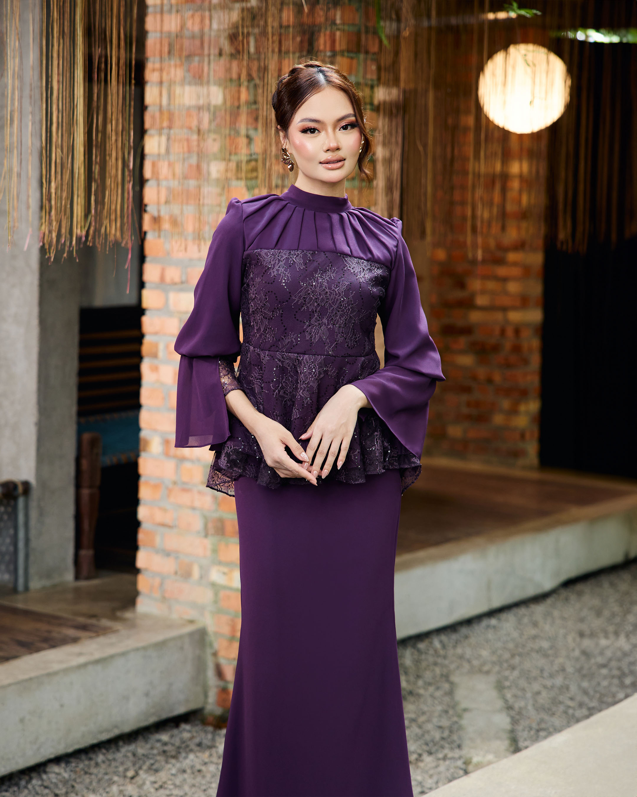 Adeline - Raisin Purple