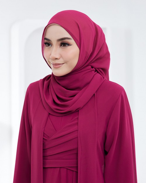 Plain Shawl - Magenta