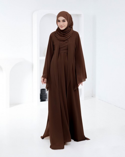 Larona Abaya - Deep Brown