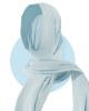 Plain Shawl - Arctic Blue