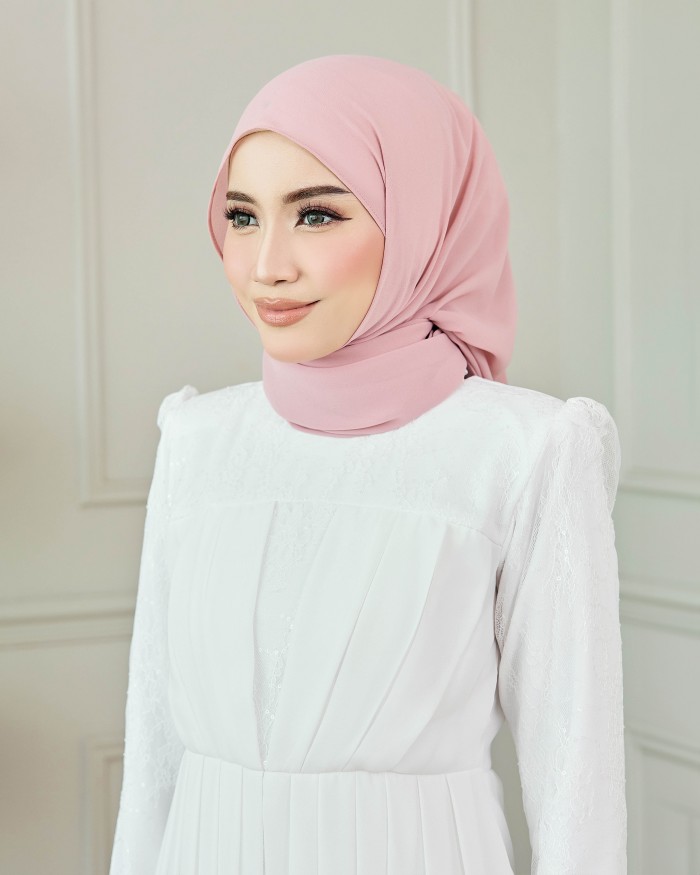 Plain Shawl - Ballerina Pink