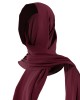 Plain Shawl - Berry Maroon