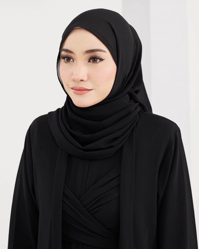 Plain Shawl - Black