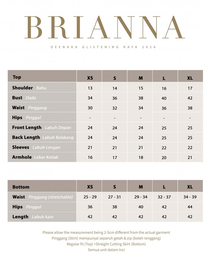 (PRE-ORDER) Brianna - Sweet Peach