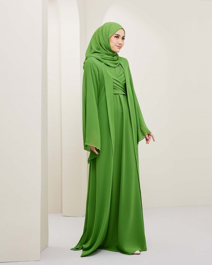 Larona Abaya - Bight Avocado