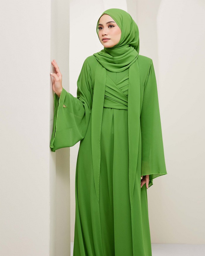 Larona Abaya - Bight Avocado