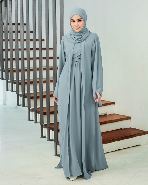 Larona Abaya - Shaded Blue