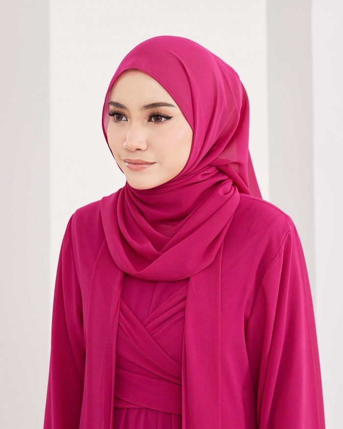 Larona Abaya - Fuschia