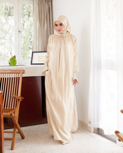 Althea Abaya - Golden Nude