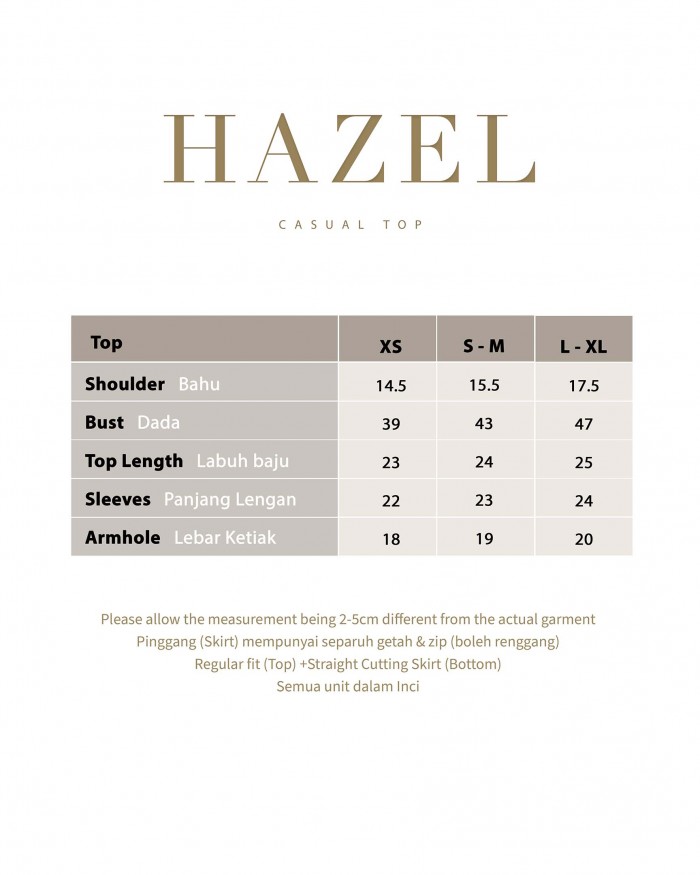 Hazel - Iris Grey