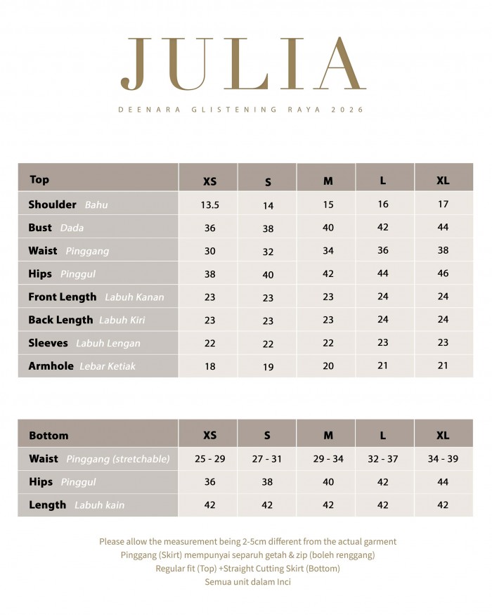 Julia - Periwinkle Garden