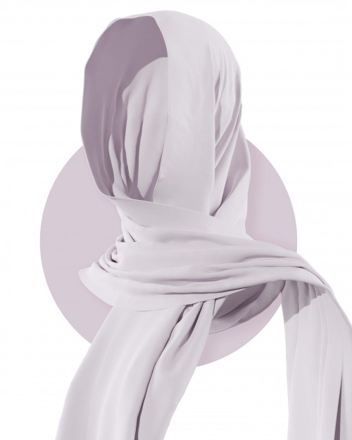 Plain Shawl - Lilac Lavendar