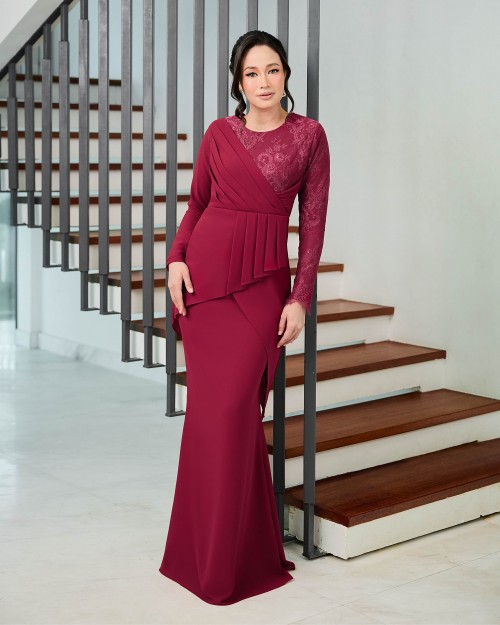Fellina - Crimson Maroon