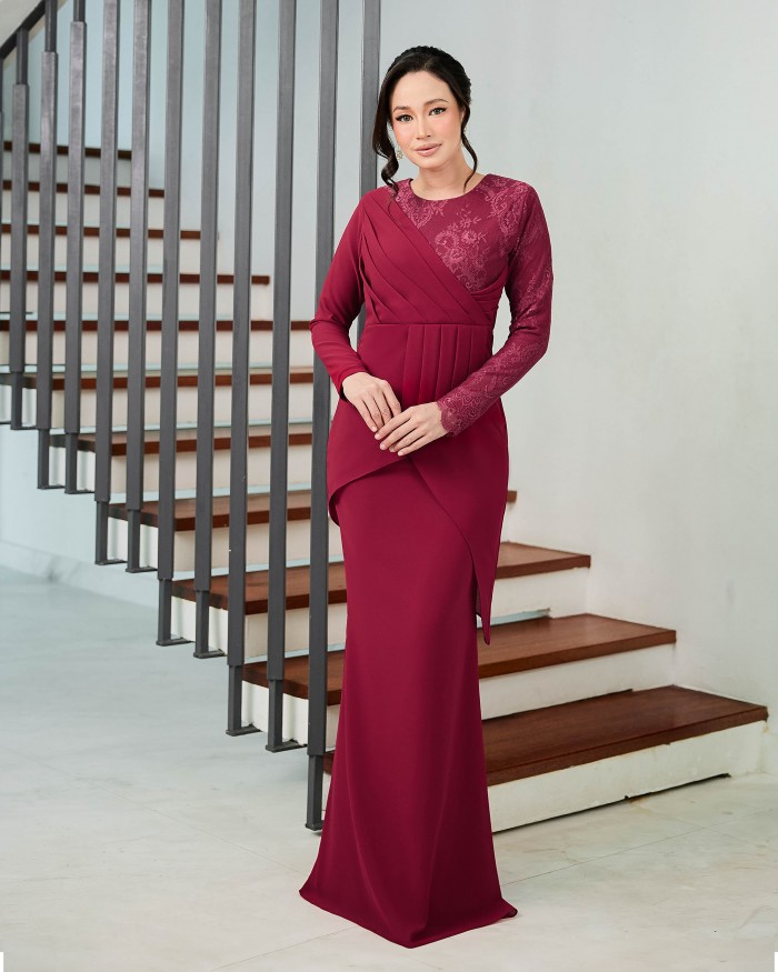Fellina - Crimson Maroon
