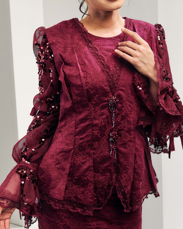 (PRE-ORDER) Brianna - Berry Burgundy