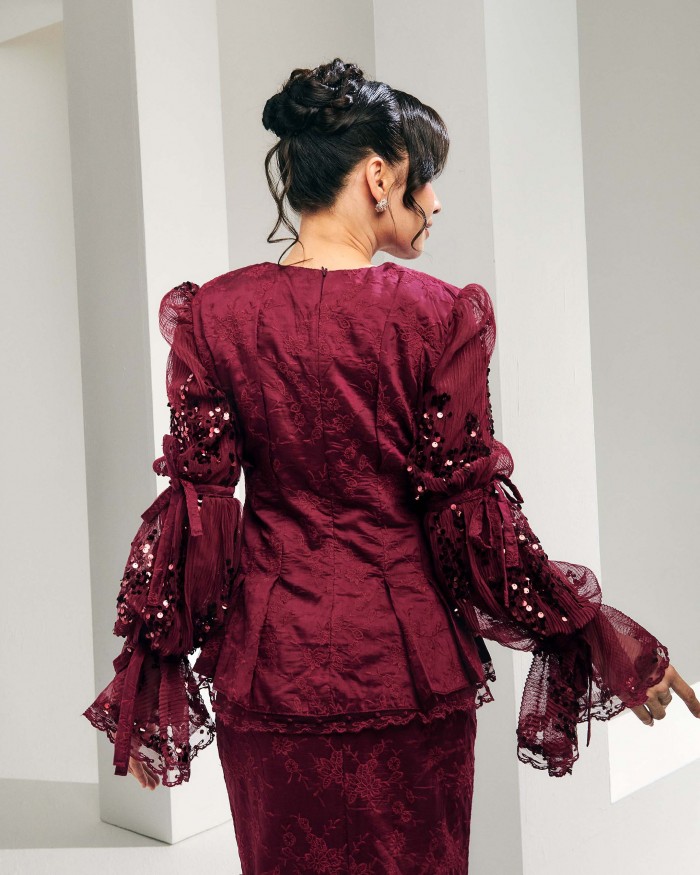 (PRE-ORDER) Brianna - Berry Burgundy