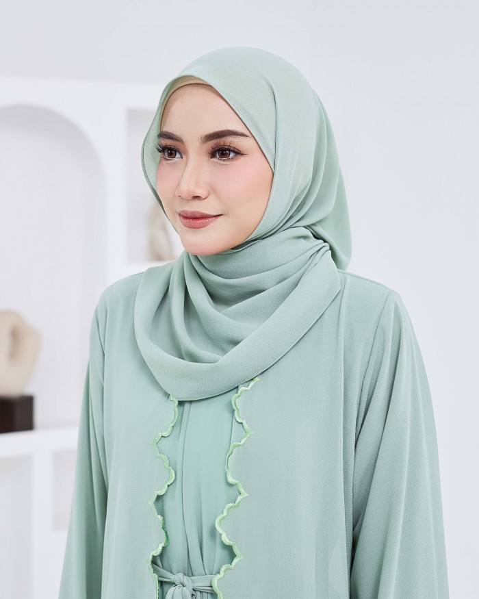 Plain Shawl - Mint Green