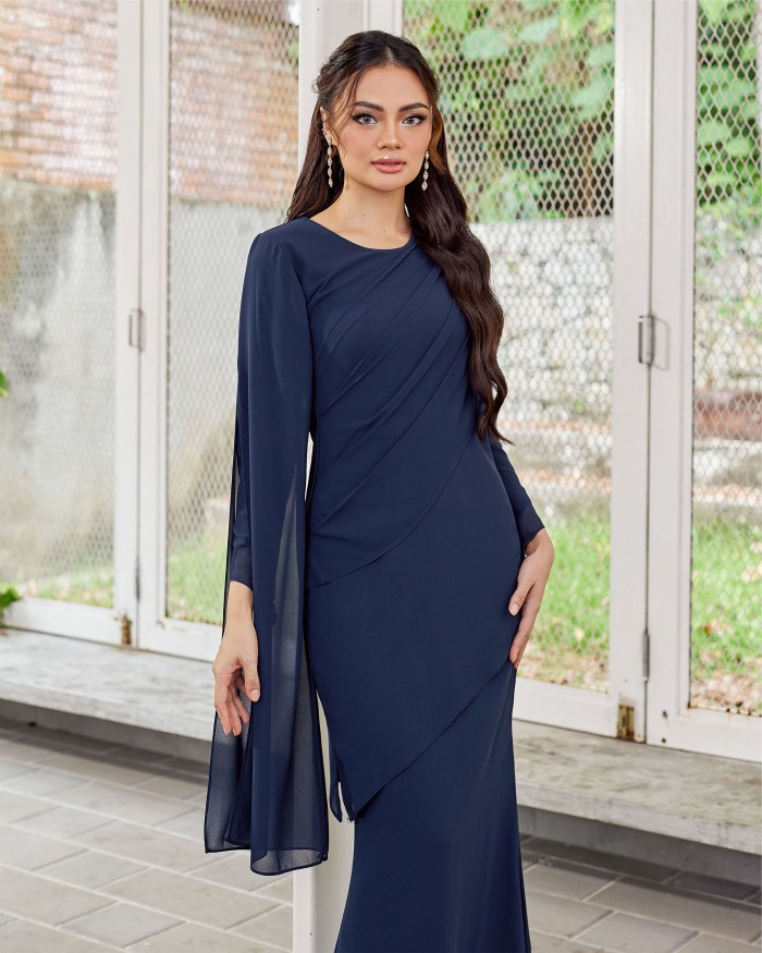 Evelina - Navy Blue