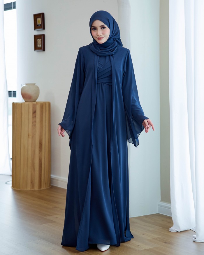 Larona Abaya - Navy Blue