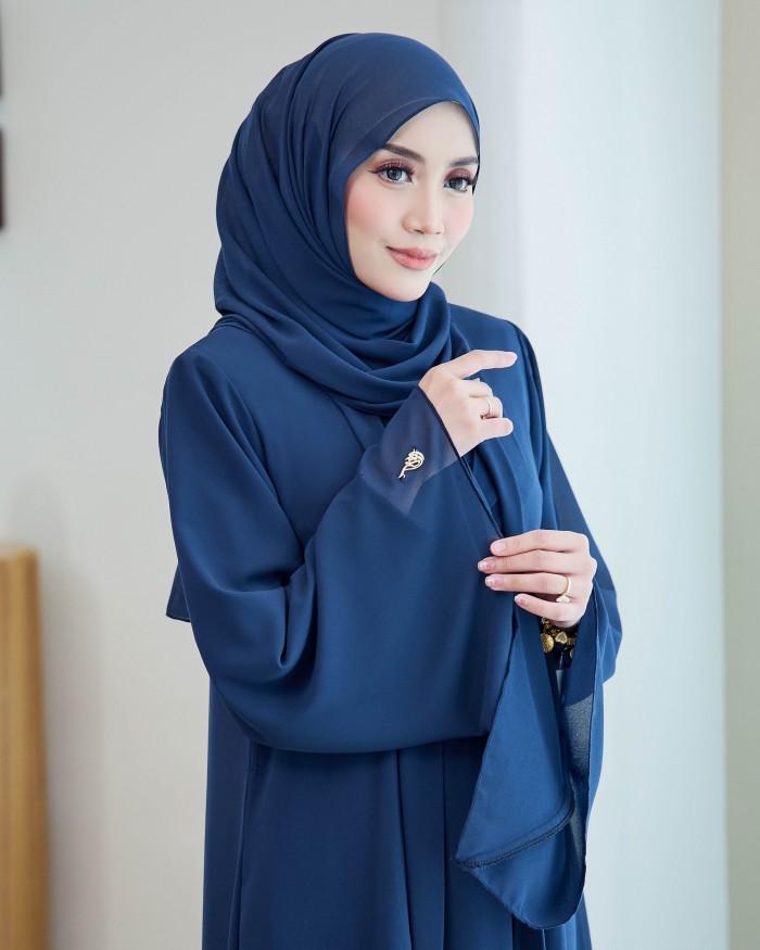 Larona Abaya - Navy Blue