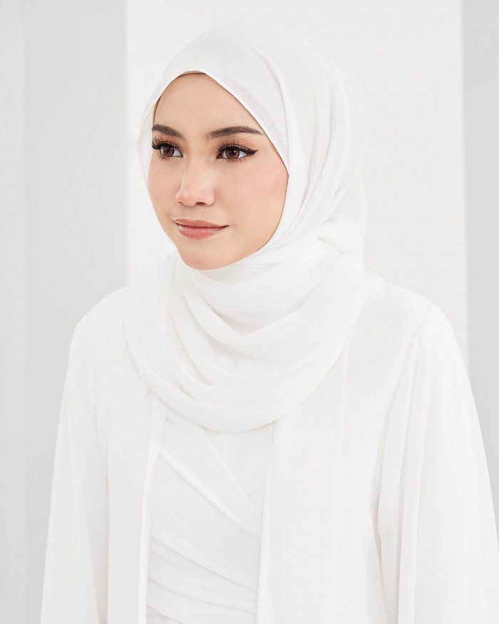 Plain Shawl - Offwhite