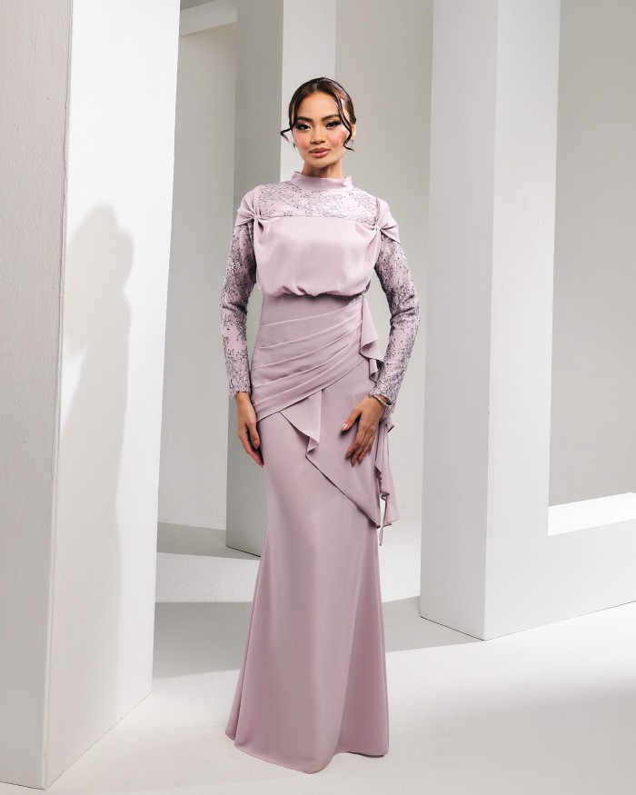 Lorraine - Pastel Thistle