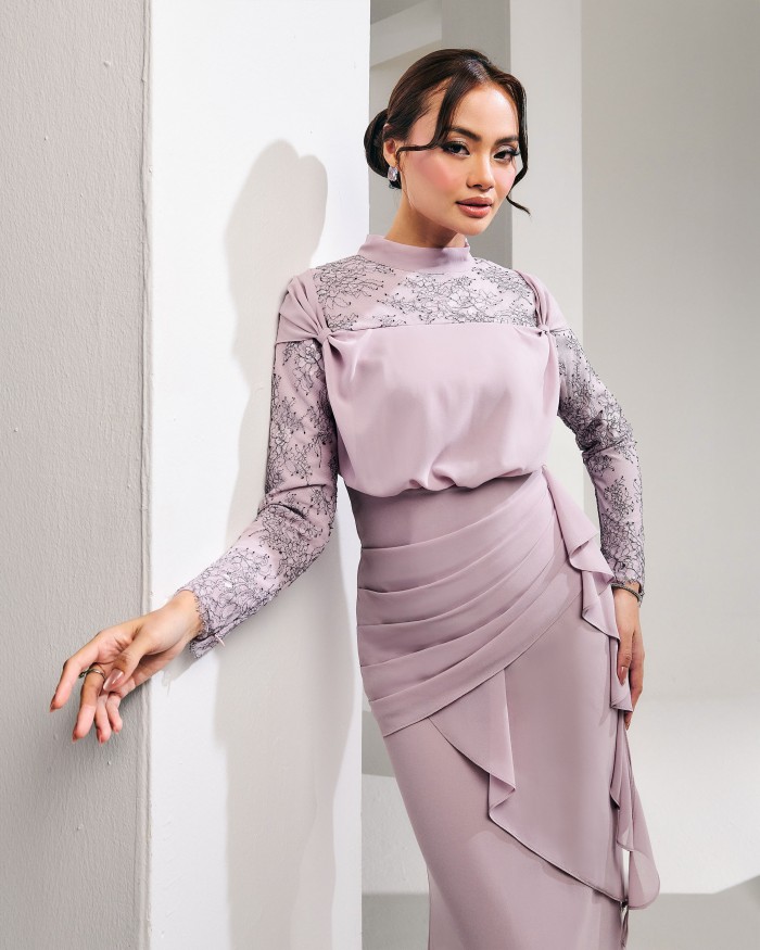 Lorraine - Pastel Thistle