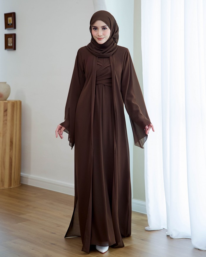 Larona Abaya - Espresso Brown