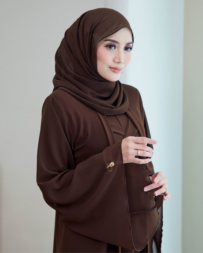 Larona Abaya - Espresso Brown