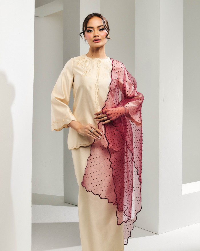 (PRE-ORDER) Melur - Deep Maroon