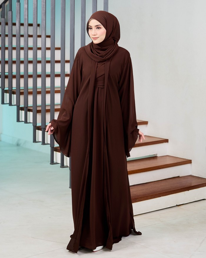 Larona Abaya - Espresso Brown
