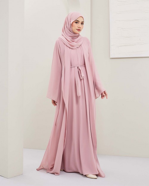 Umayra Abaya - Rose Pink