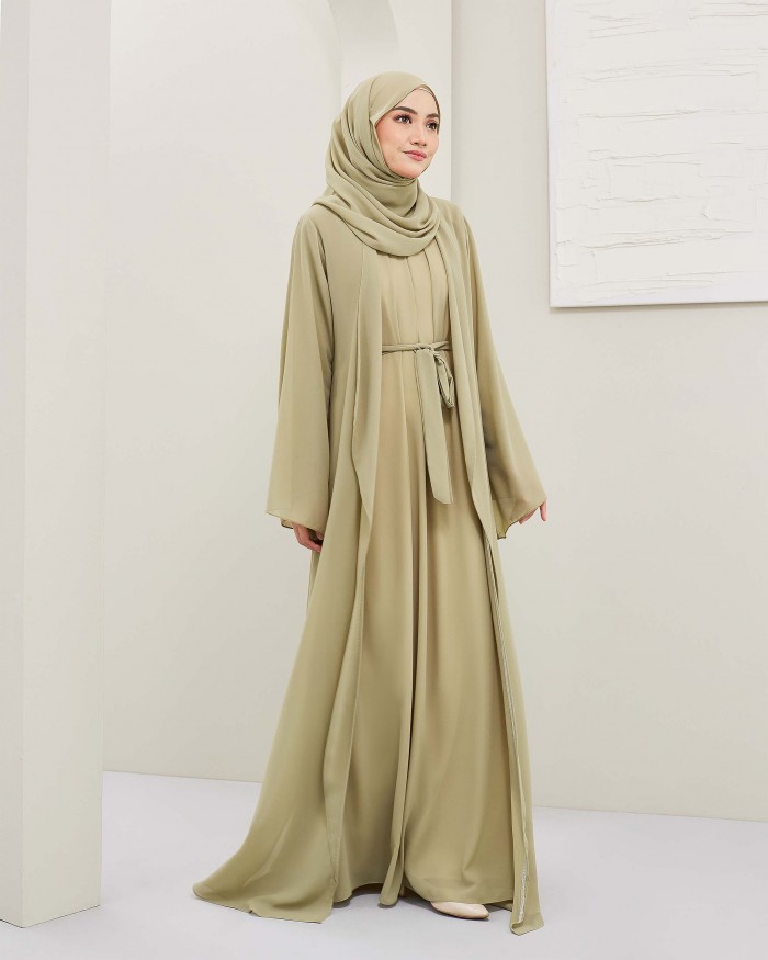 Umayra Abaya - Sage Green