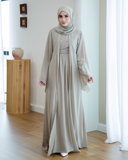 Larona Abaya - Tint Grey