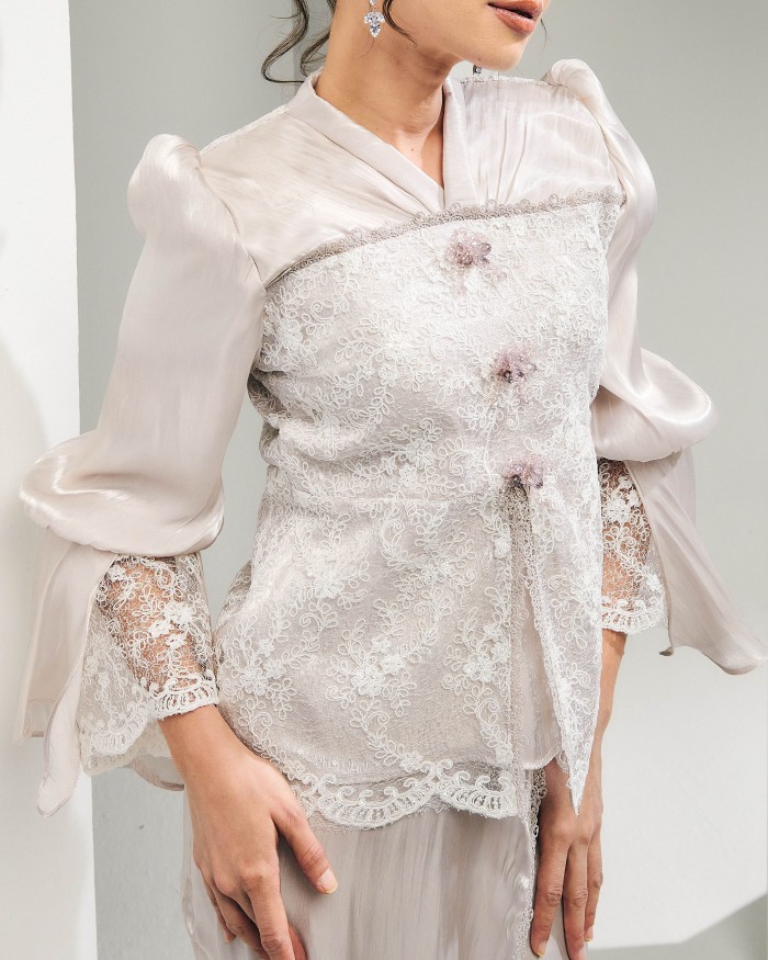 Carolyn - Silver Linen