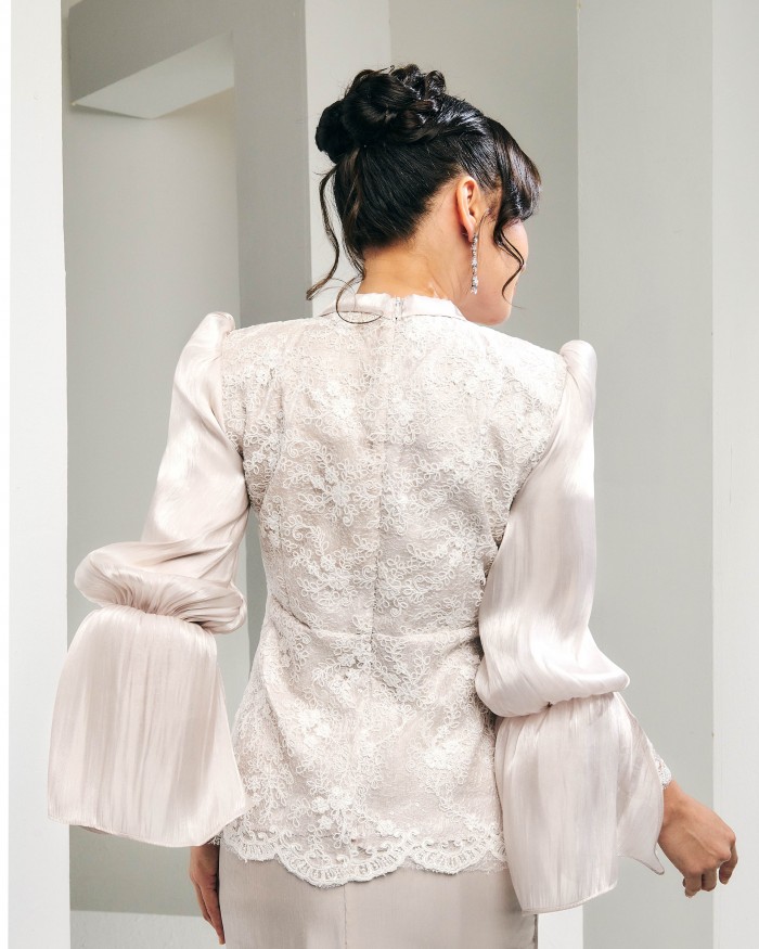 Carolyn - Silver Linen