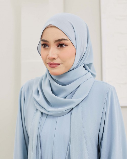 Plain Shawl -  Sky Blue