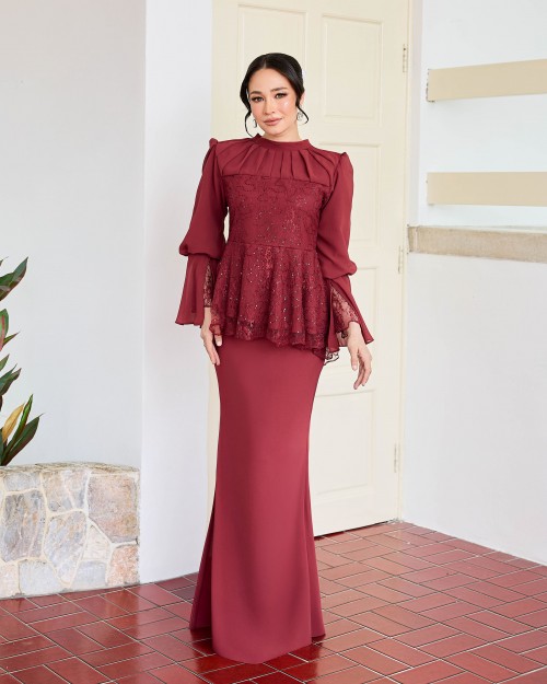 Adeline - Crimson Red