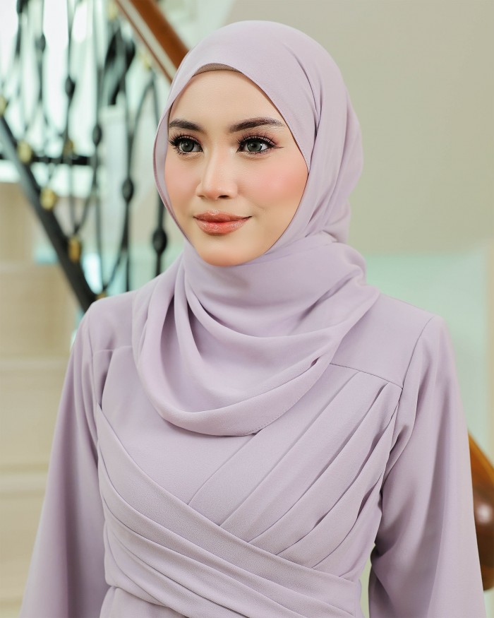 Plain Shawl - Misty Lavender