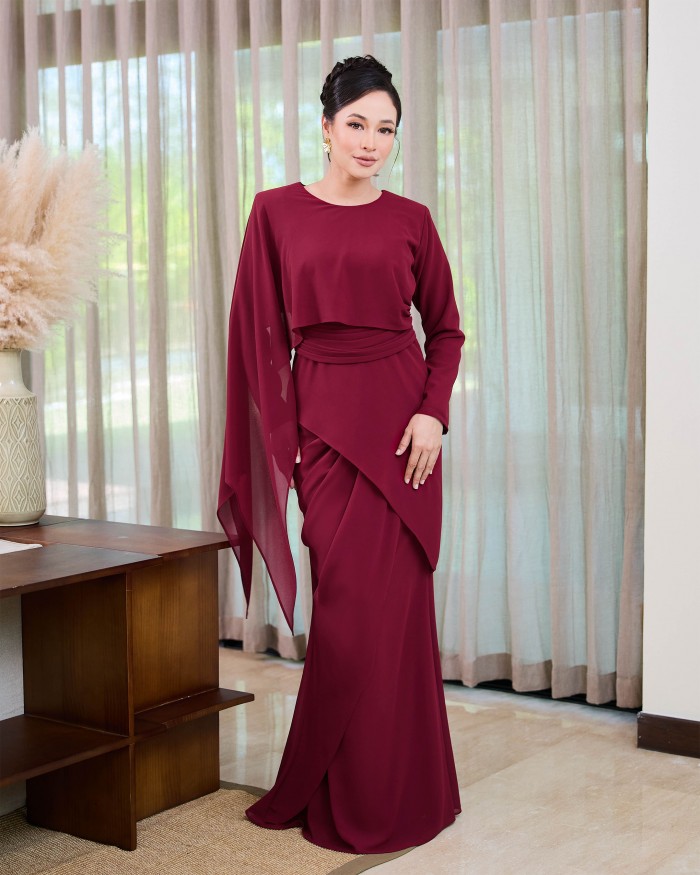 Valeria - Maroon