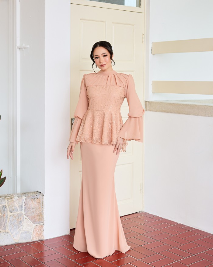 Adeline - Peach Nude