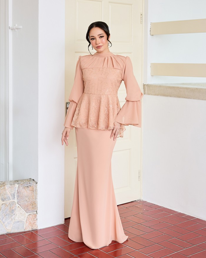 Adeline - Peach Nude