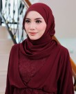 Plain Shawl - Burgundy Maroon