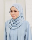 Plain Shawl -  Sky Blue