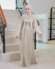 Larona Abaya - Eggshell